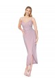 Short Knee Length Chiffon Wrap Cocktail Prom Dress / Homecoming Dress with Straps UK for Sale