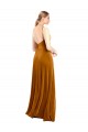 Long Velvet Cowl Neck Slip Prom Dress UK for Sale